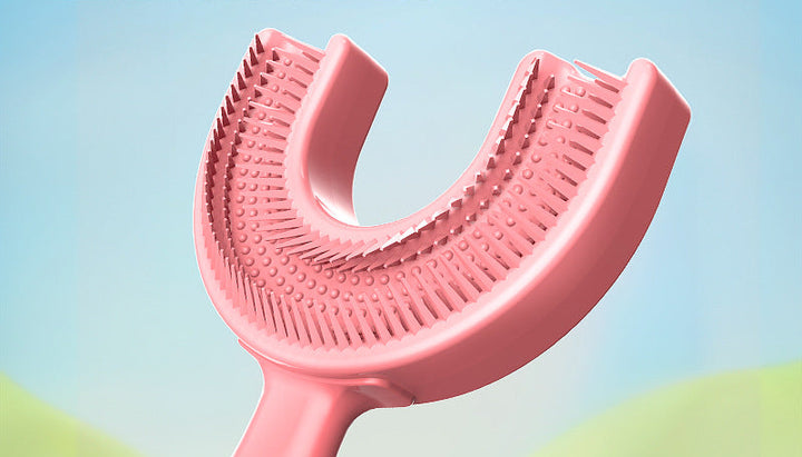 U-Shaped Interdraft Toothbrush Set Bowlift