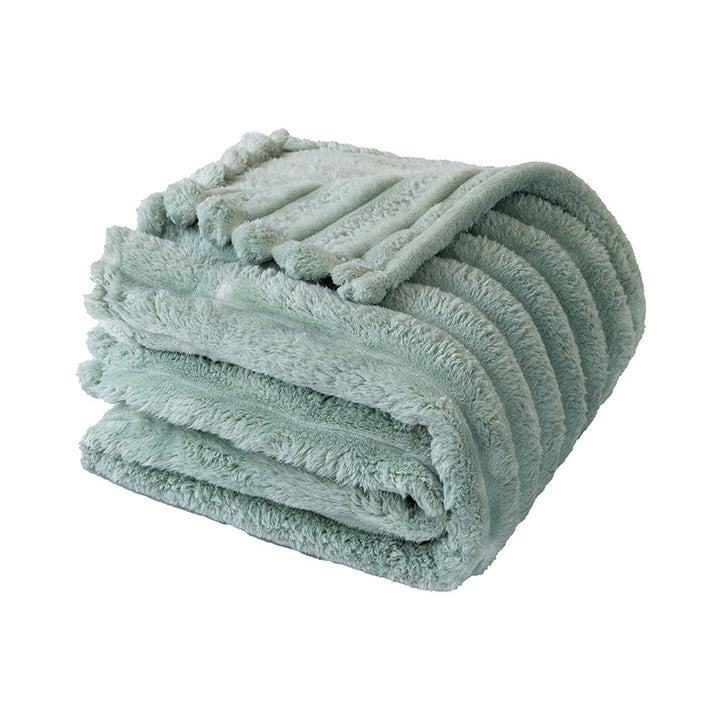 Ladies Luxury Thermal Snuggle Blanket with Wave Structure Bowlift