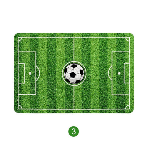 Soccer-Themed Area Rug