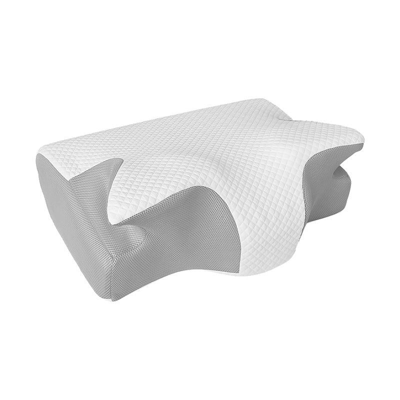 Ergonomic Comfort Sleep Pillow With Contoured Design Bowlift