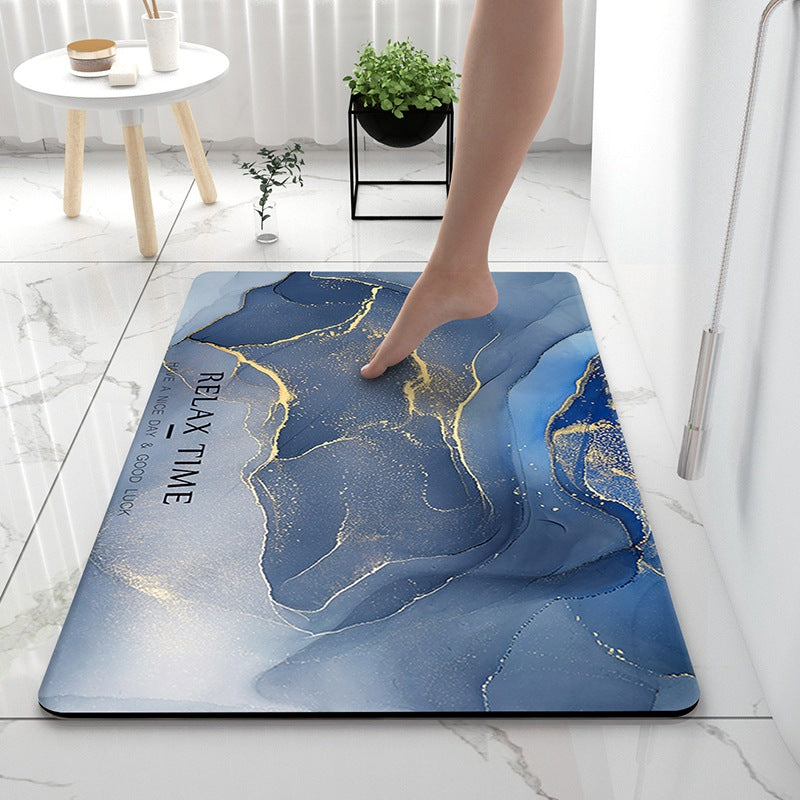 Soft Touch Marble Bath Mat Bowlift