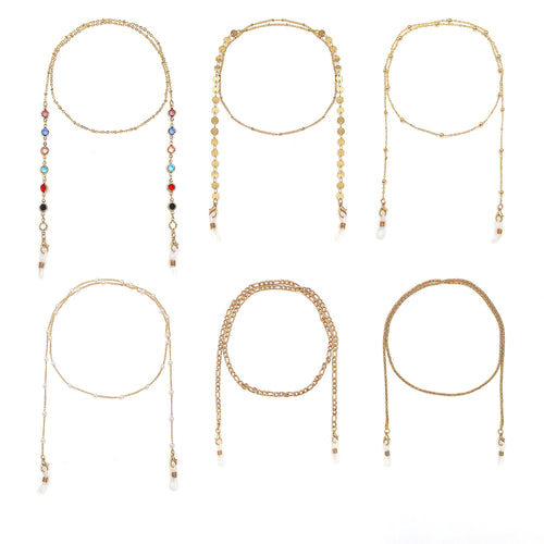 Colorful Beaded Eyewear Chain Bowlift