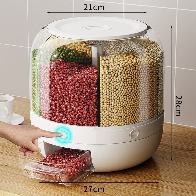 Smart Multi-Compartment Grain Storage Container Bowlift