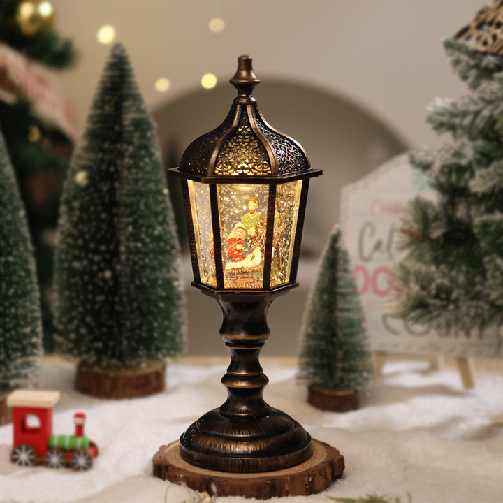 Nostalgic Christmas lantern Bowlift