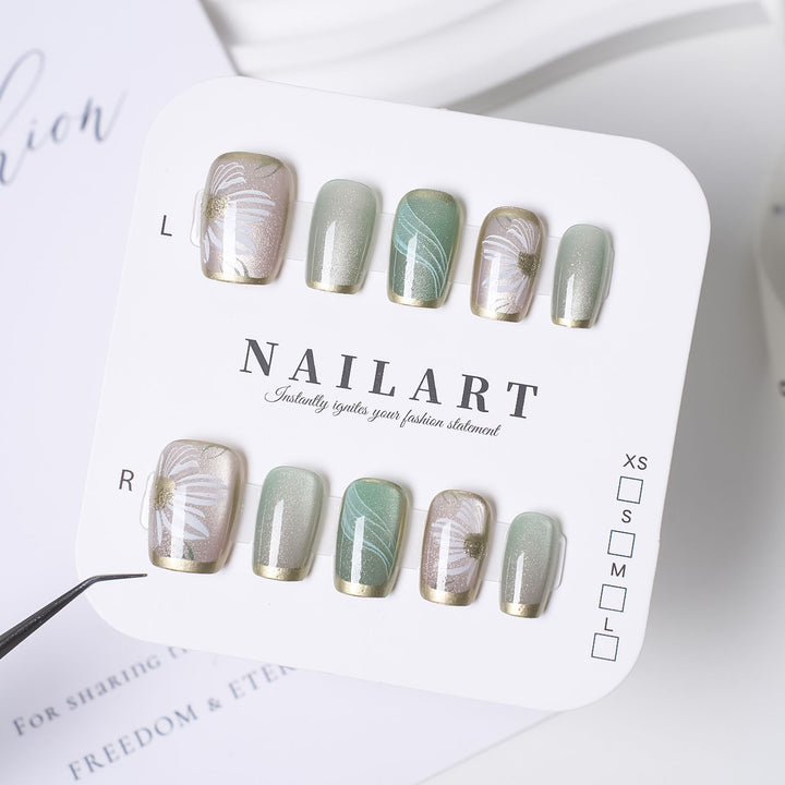 Playful Character-Themed Press-On Nails Bowlift