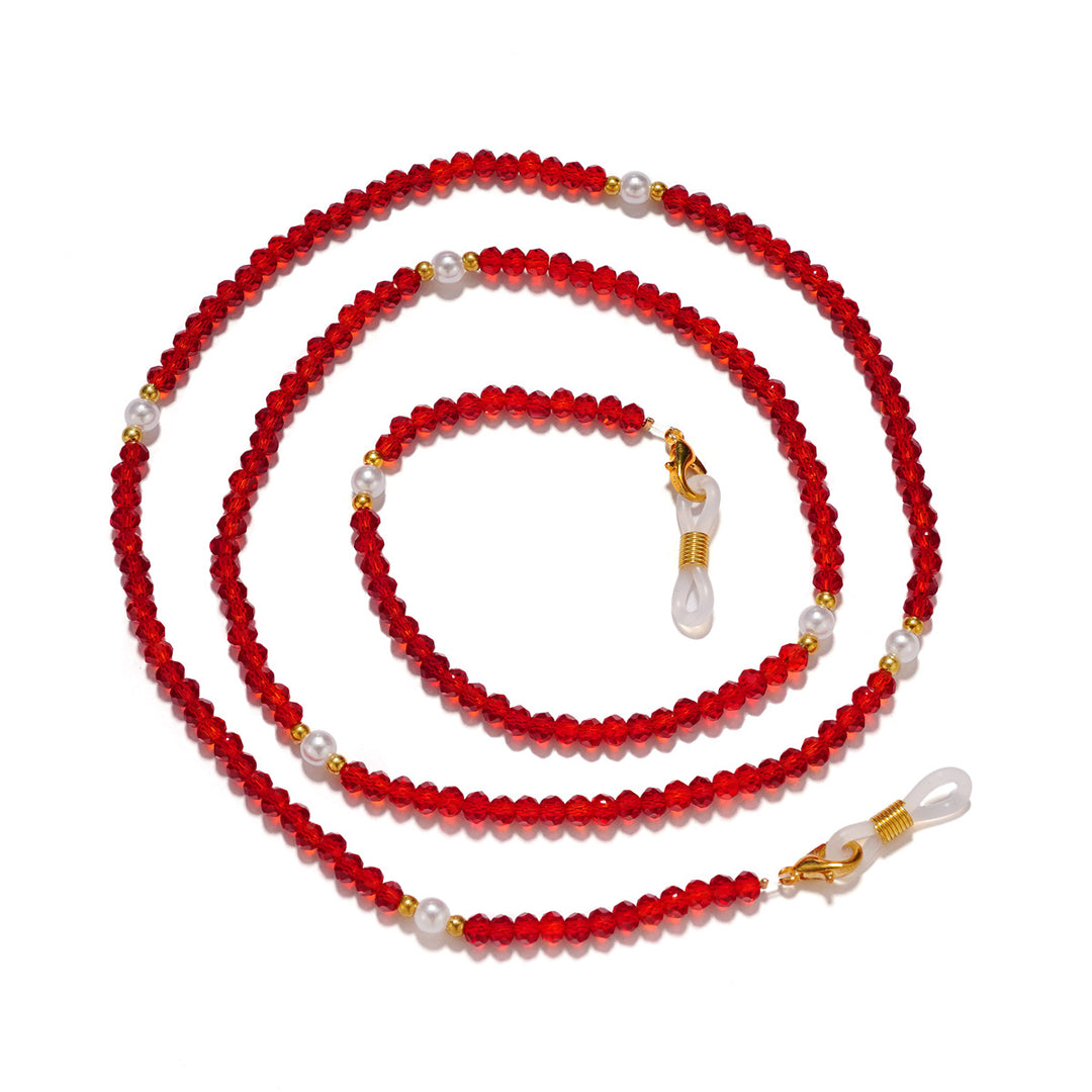 Beaded Eyewear Chain Bowlift