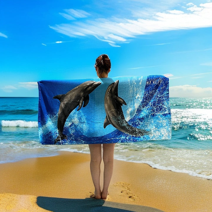 Artistic Beach Towel Bowlift