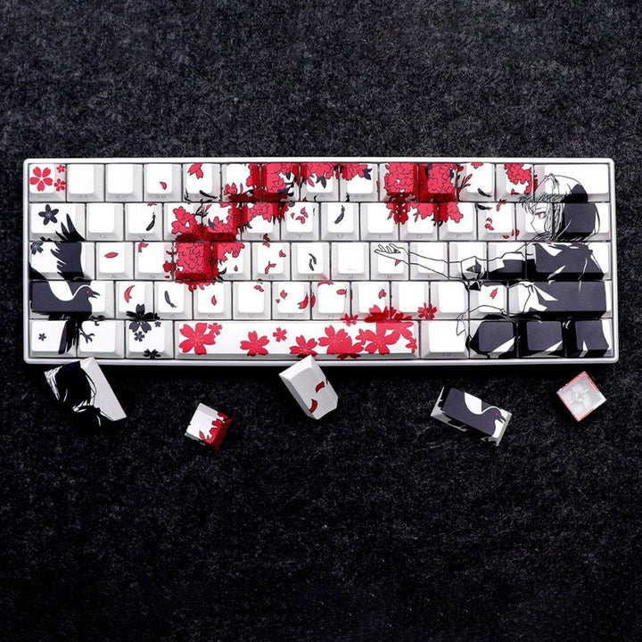Custom Anime-Themed Mechanical Keyboard Bowlift