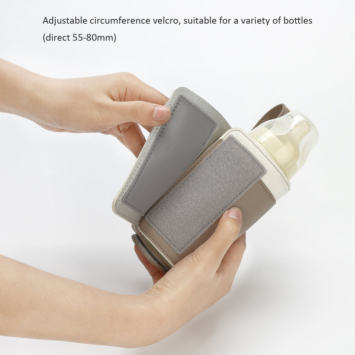 Elegant and Functional Bottle with Leather Sleeve Bowlift