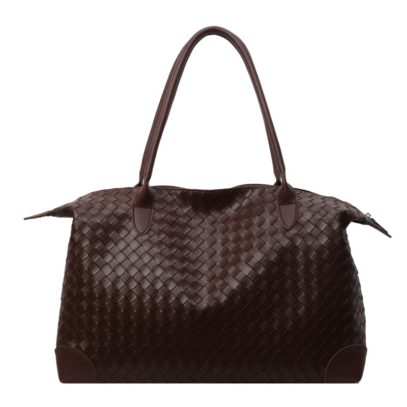 Luxurious ven Leather Travel Duffle Bag Bowlift