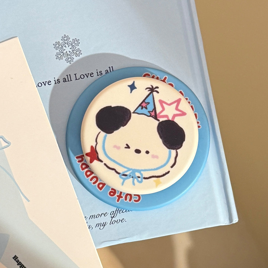 Fun smartphone finger holder in cute panda design Bowlift