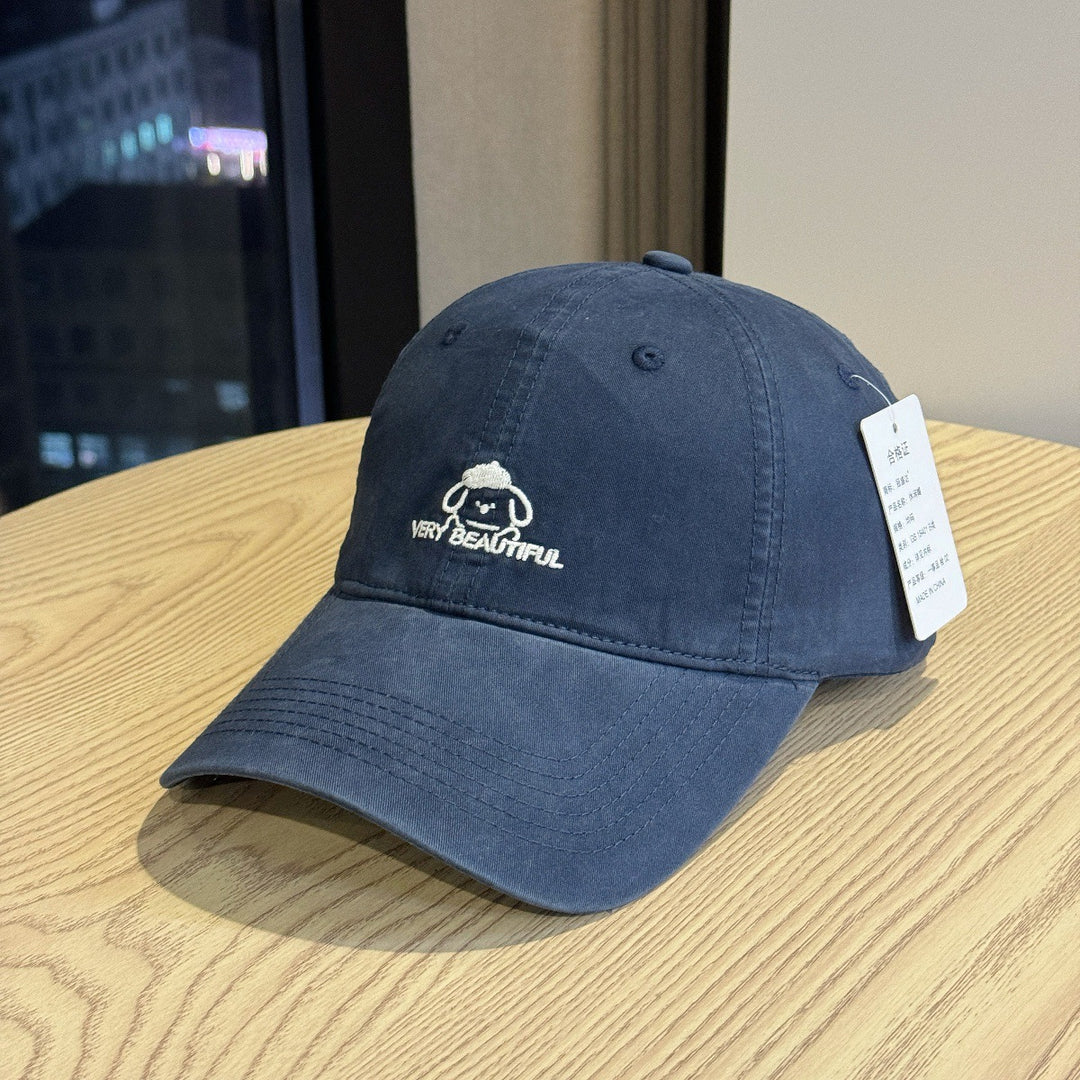 Unisex Cotton Adjustable Baseball Cap Bowlift