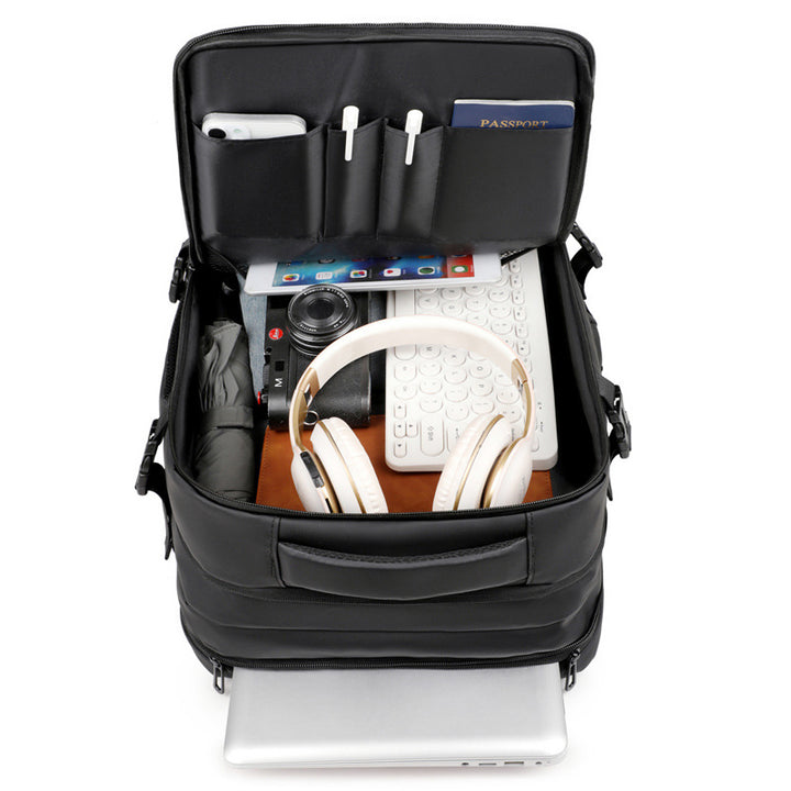 Laptop Backpack with Intelligent Storage and Ergonomic Design Bowlift