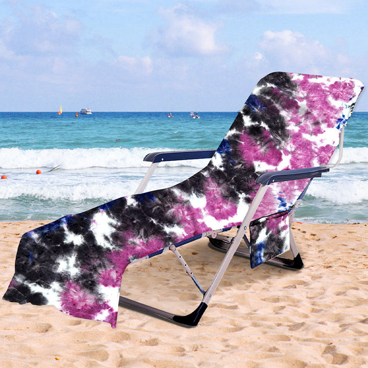 Sporty towel with creative striped pattern Bowlift