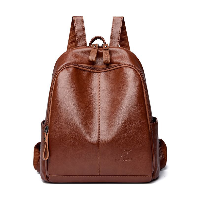 Women's Stylish Leather Backpack Bowlift
