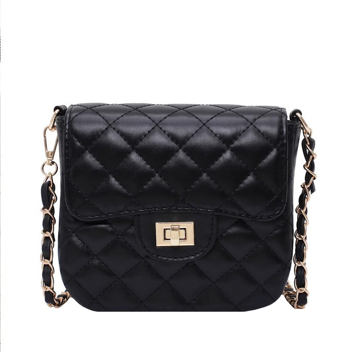 Quilted Crossbody Messenger Bag Bowlift