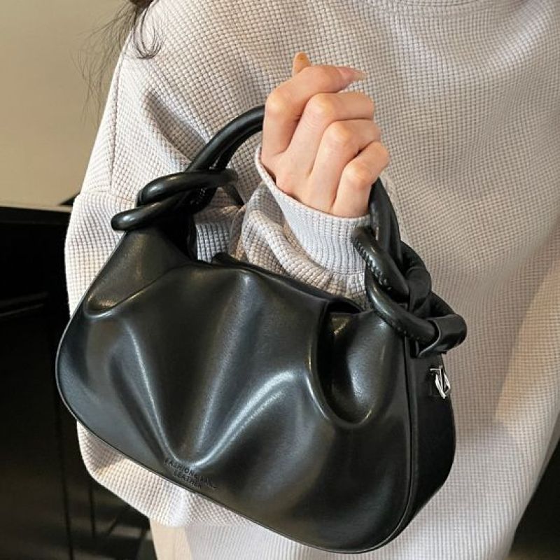 Chic Knot-Handled Handbag Bowlift