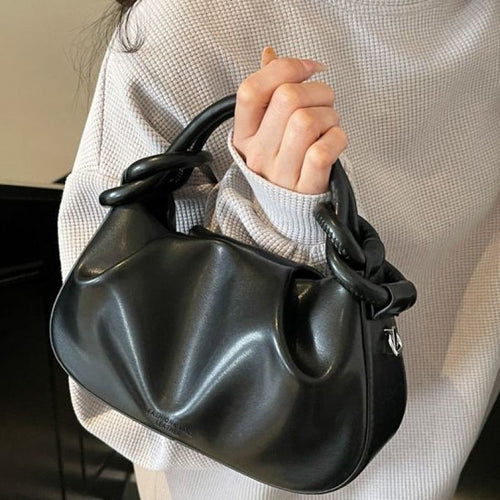 Chic Knot-Handled Handbag Bowlift