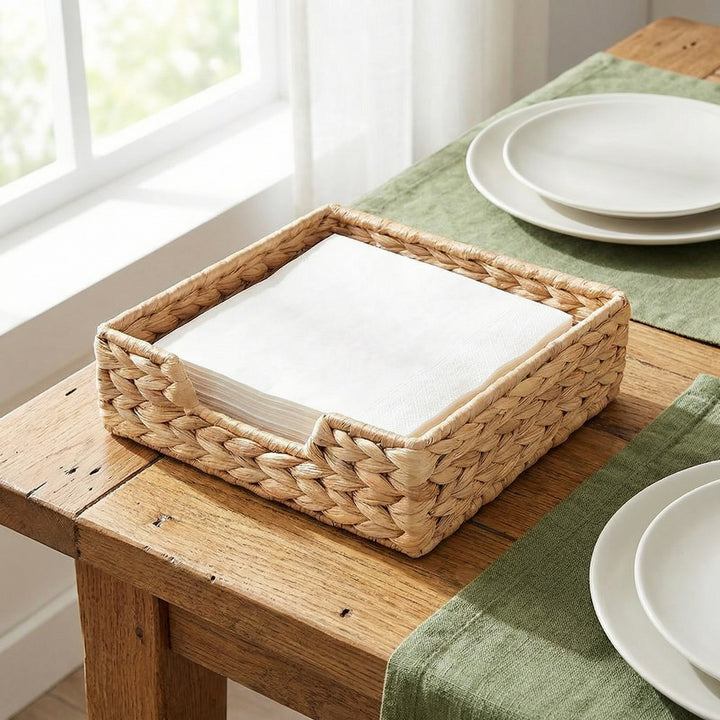 Handwoven Decorative Storage Tray Bowlift