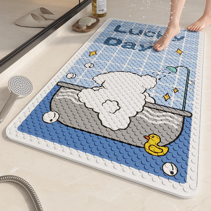 Decorative Shower Mat Bowlift