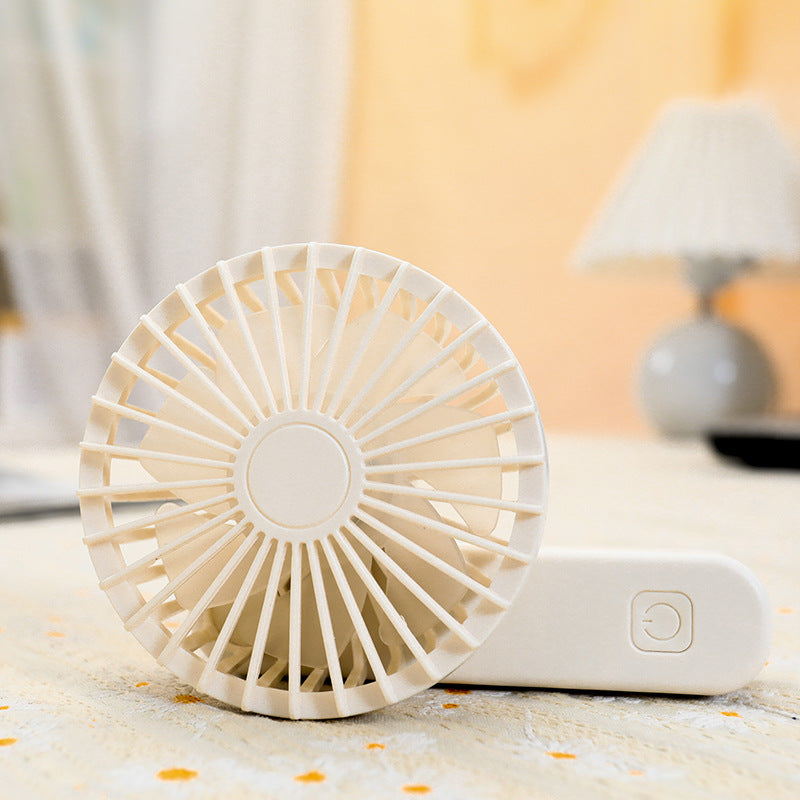 Women's Portable Hand Fan with Ergonomic Design and USB Charging Function Bowlift
