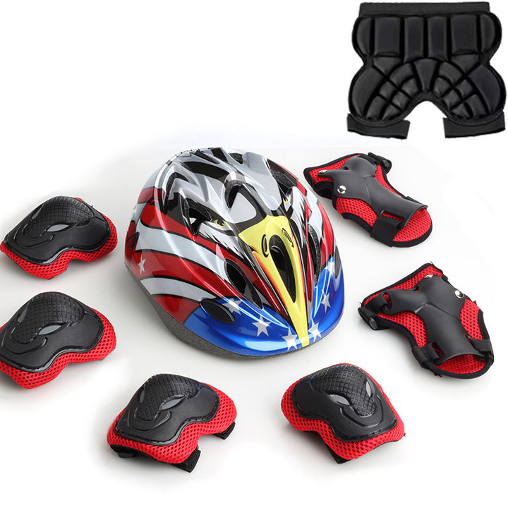 Safety Helmet and Protective Gear Set Bowlift