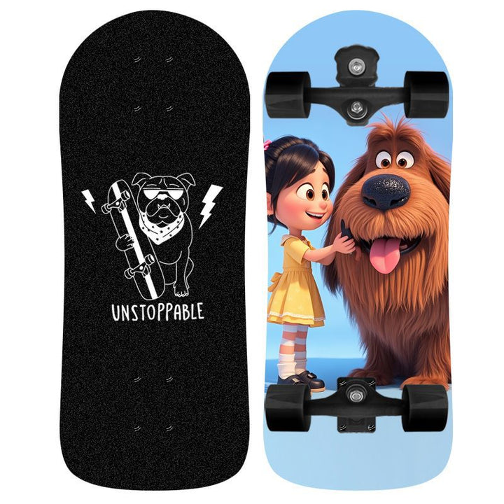 Kids Cartoon-Themed Skateboard Bowlift