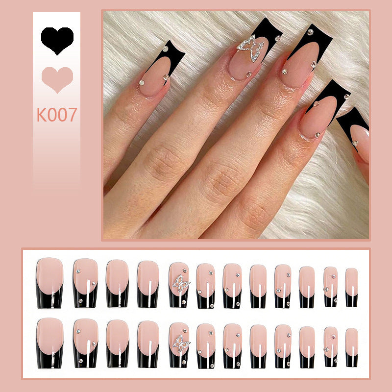 Artificial Nail Tips with Elegant Design Bowlift