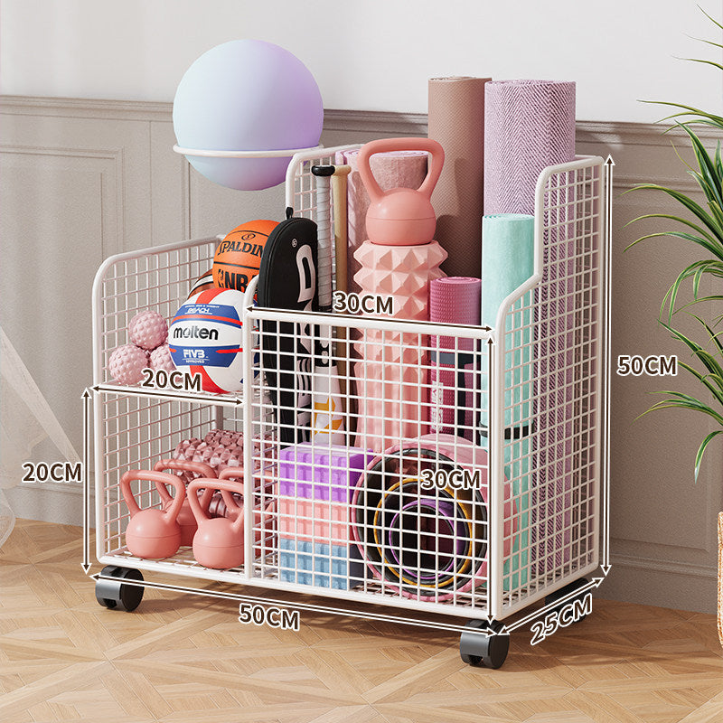 Multi-Tiered Fitness Equipment Organizer Bowlift