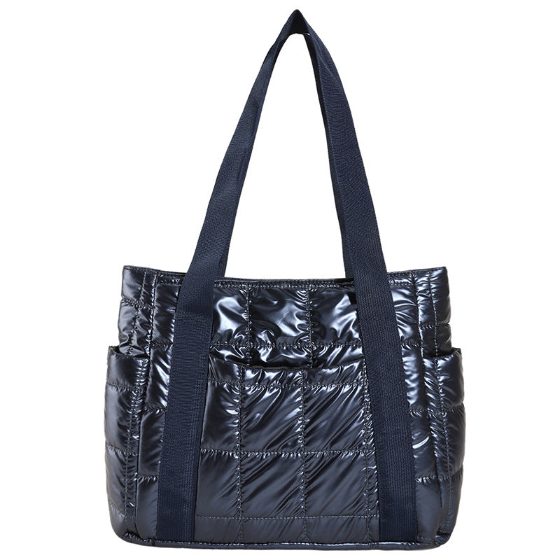 Stylish Puffer Tote Bag Bowlift