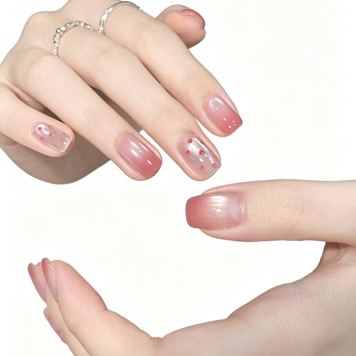 Premium Glossy Press-On Nail Art Bowlift