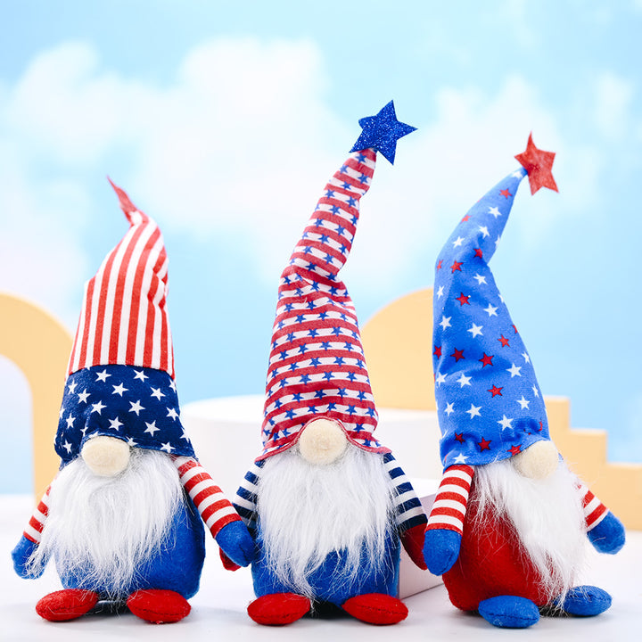 Festive Plush Gnome Figurine Bowlift
