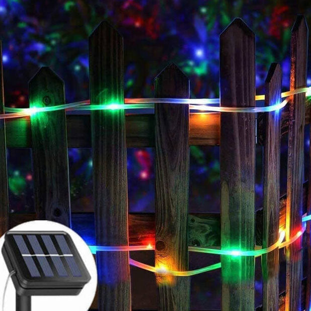 BowLift | LED Solar String Fairy Lights Waterproof Copper Wire Outdoor Tube Fairy Lights