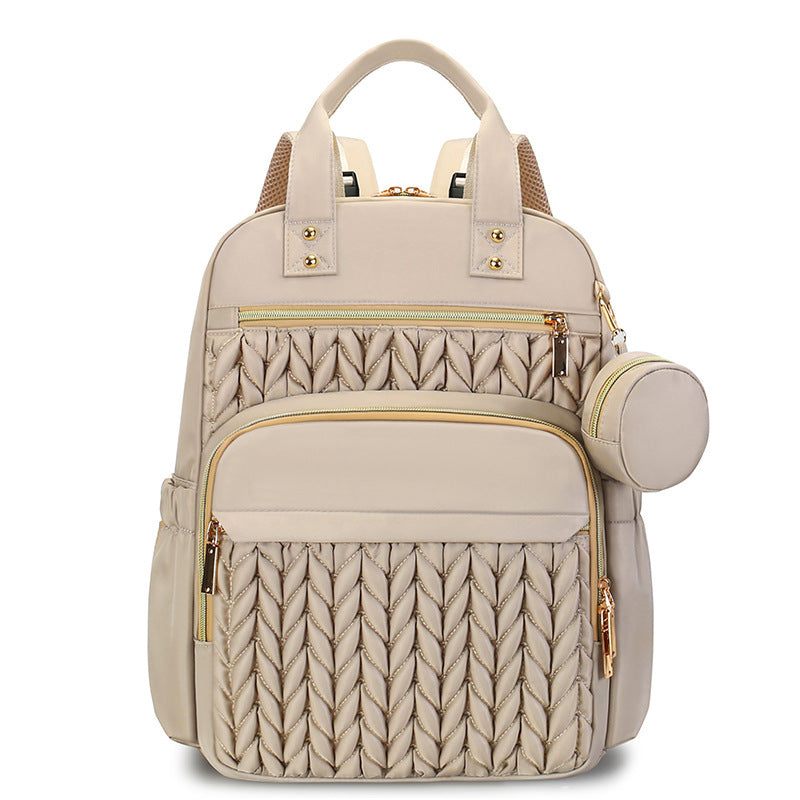 Fashionable backpack with practical compartment system Bowlift