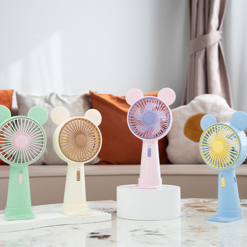 Cute Portable Handheld Fan Bowlift