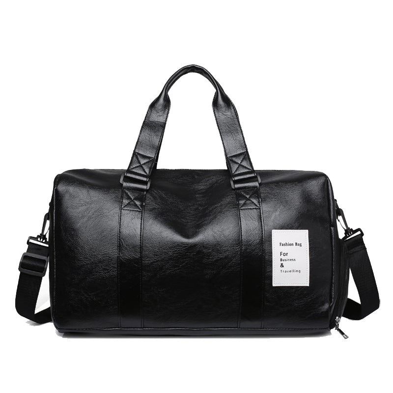 Sporty travel bag with separate shoe compartment and water-repellent material Bowlift