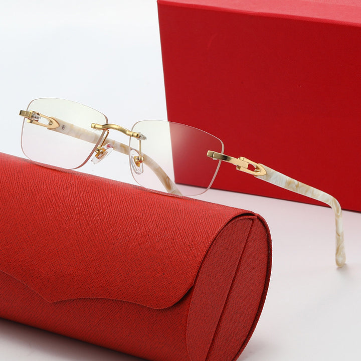Women's elegant and fashionable glasses with filigree metal frame Bowlift