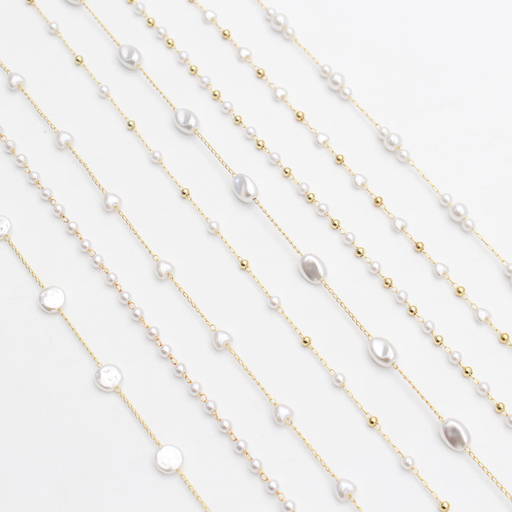 Pearl-Accented Eyewear Chain Bowlift