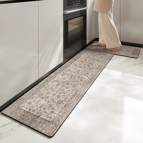 Vintage-Inspired Kitchen Runner Mat Bowlift