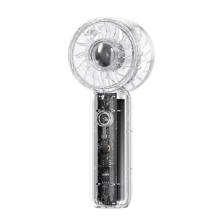 Ladies Portable Hand Fan with Powerful Wind Power Bowlift