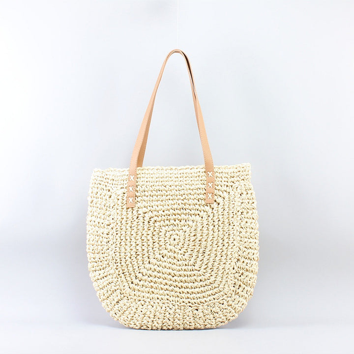 Large Braided Shopper Made of Natural Material Bowlift