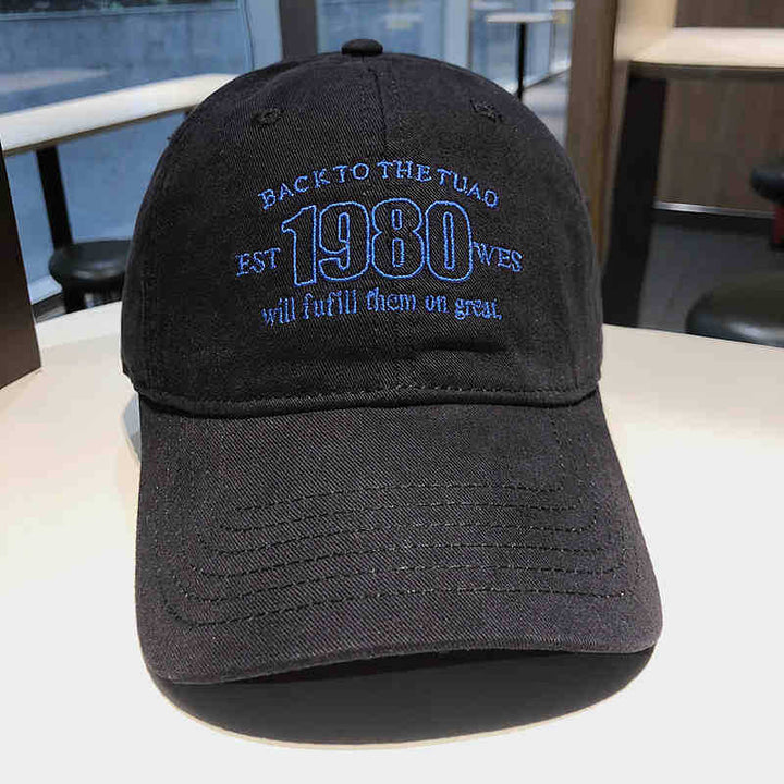 Men's Cotton Graphic Baseball Cap Bowlift