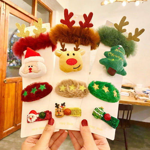 Festive Hairpin Set Bowlift