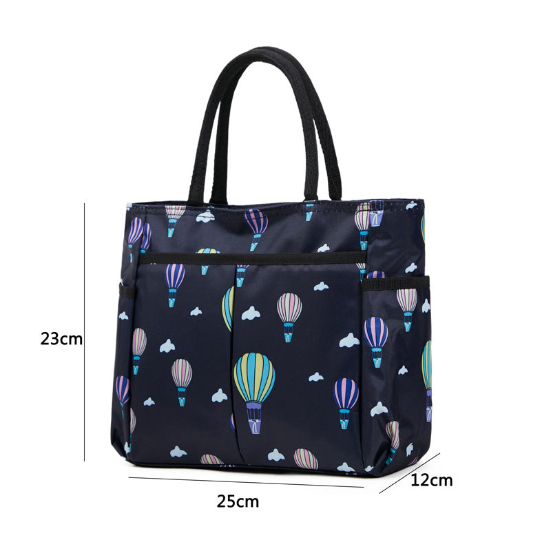 Versatile Multi-Pocket Tote Bag Bowlift