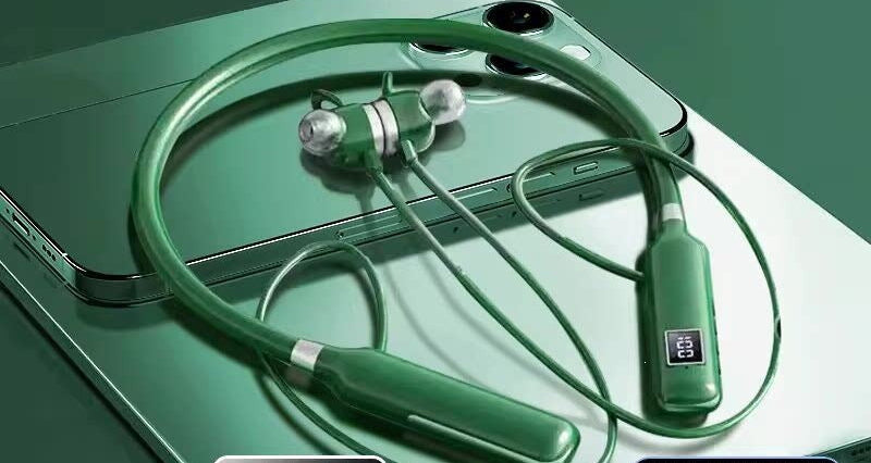 Noise-Isolating Bluetooth Neckband Earphones Bowlift