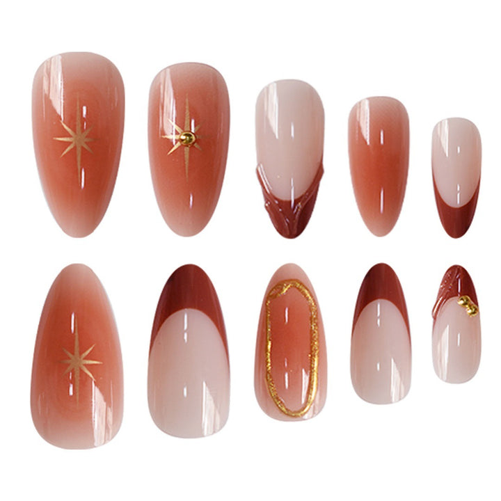Floral Accent Nail Art Extensions Bowlift