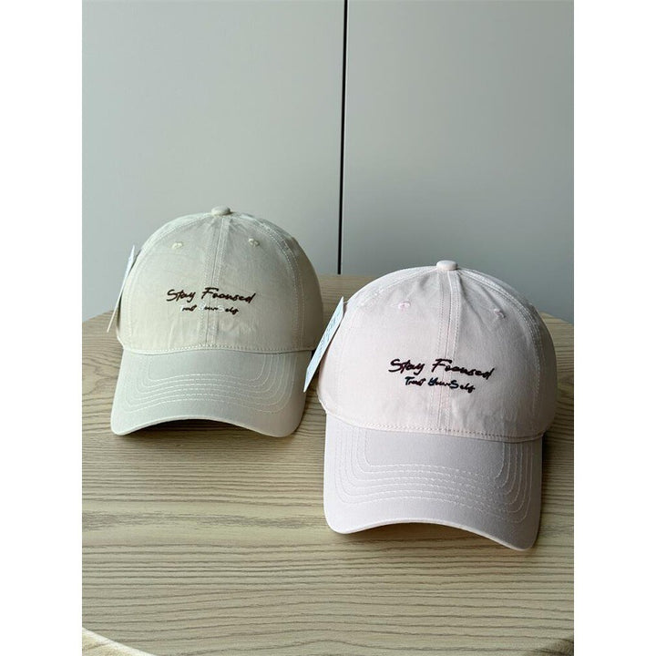 Men's Casual Cotton Embroidered Cap Bowlift