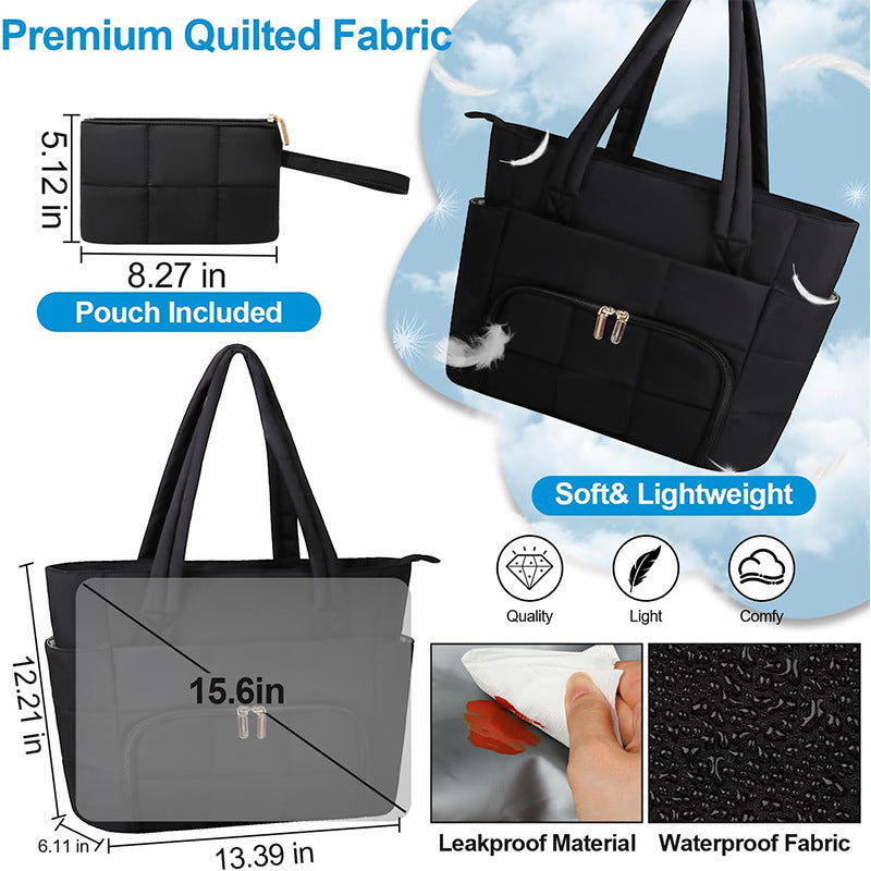 Insulated Multi-Pocket Lunch Tote Bowlift
