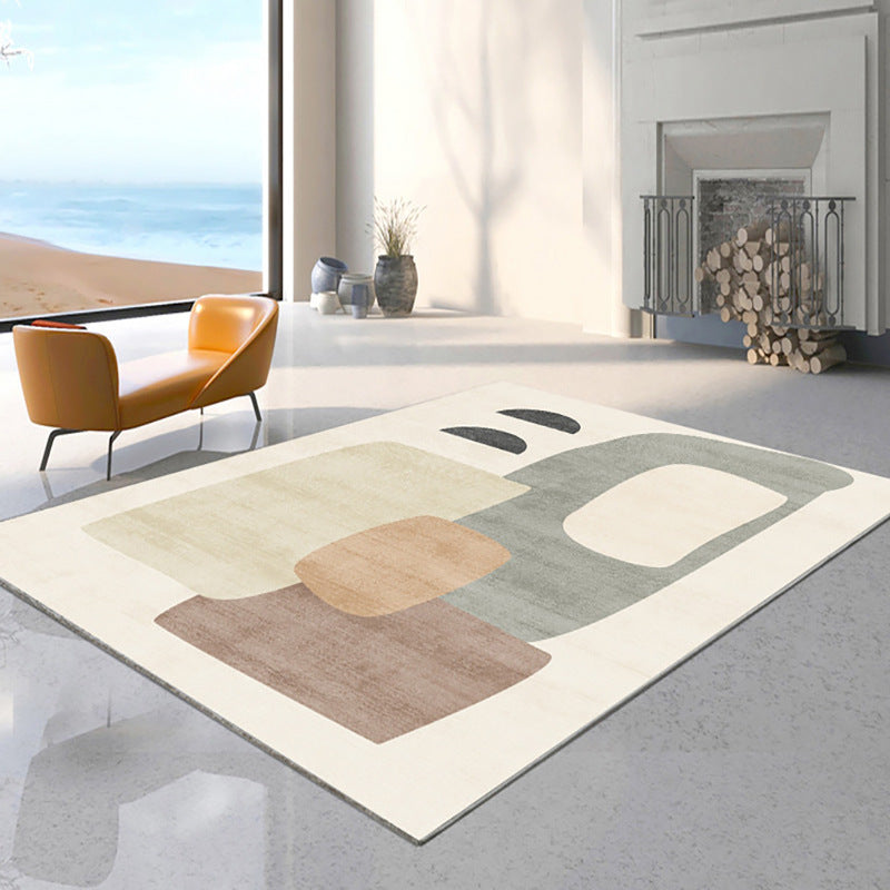 Elegant Floral Pattern Area Rug Bowlift