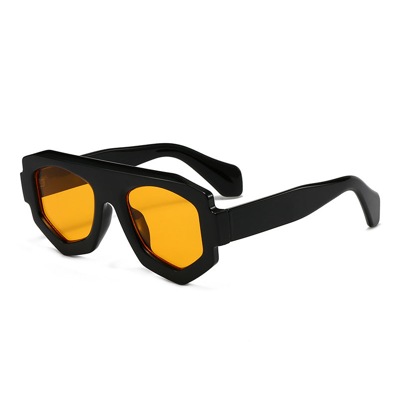 Women's fashionable hexagonal sunglasses Bowlift